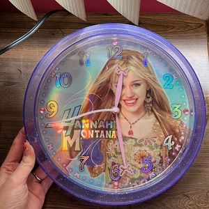 Disney Hannah Montana wall clock